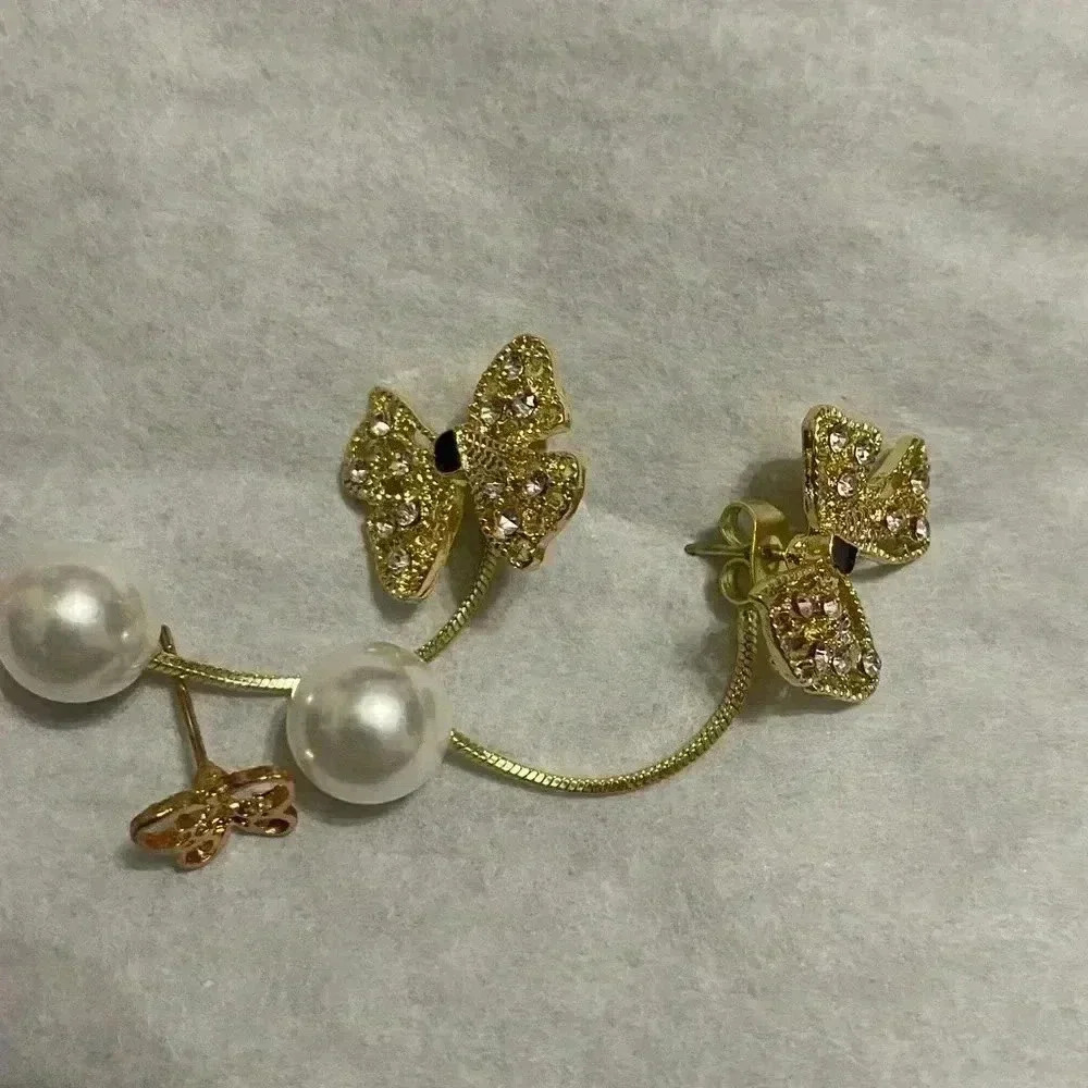 Gold & Crystal Earring Bundle